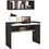 HomeMarkt Σετ Γραφείο Ξύλινο με Βιβλιοθήκη 118x58x80cm HM11775.13