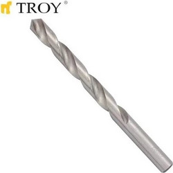 Troy σετ 10 τεμ. τρυπάνια HSS (O5,0mm)