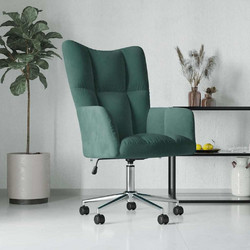 vidaXL Πολυθρόνα Relax Βελούδινη Πράσινη 328163
