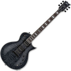ESP LTD EC-1000 Piezo Ηλεκτρική Κιθάρα Single Cut με HH Μαγνήτες και Ταστιέρα Rosewood See Thru Black