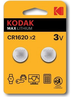 Kodak Max Lithium CR1620 2τμχ