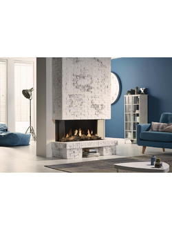 Dru Global 100 Triple BF RCE Ενεργειακό Τζάκι Αερίου Ίσιο με Κούτσουρα