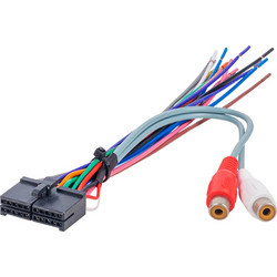 POWERMASTER FULLY 20 Pin Car Audio Socket With RCA