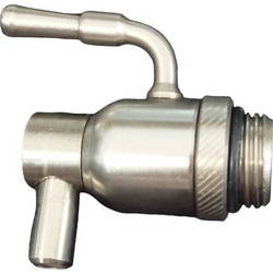 Κάνουλα INOX 1/2" για Δοχεία 1486.0001