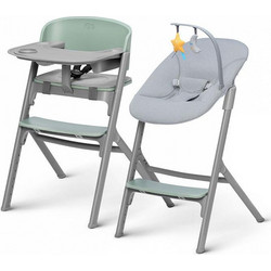 Kinderkraft Livy Καρεκλάκι Φαγητού Πράσινο Mint + Relax Calmee