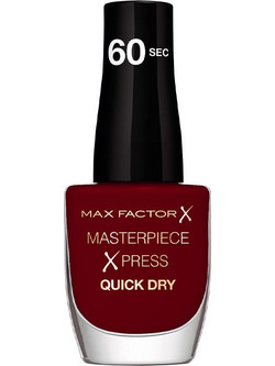Max Factor Masterpiece Xpress 370 Mellow Merlot Gloss Βερνίκι Νυχιών Quick Dry 8ml