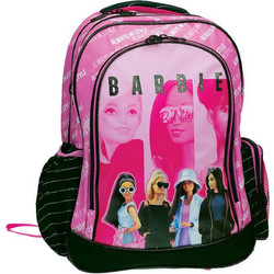 Gim Barbie Out Of The Box Σχολική Τσάντα Πλάτης Δημοτικού Ροζ 349-79031