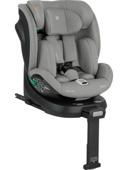 KikkaBoo i-Twist Κάθισμα Αυτοκινήτου i-Size 0-36kg ISOfix Light Grey