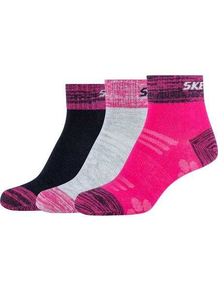 Skechers Παιδικές Κάλτσες 3 Ζευγάρια (SK42022-0400)