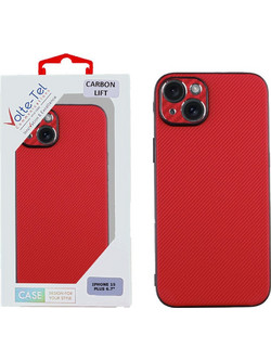 Volte-Tel Θηκη Iphone 15 Plus 6.7'' Carbon Lift Full Camera Protection RED
