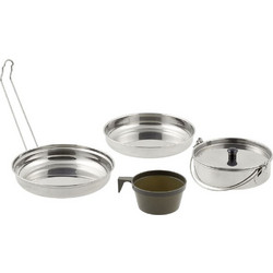 Σετ Μαγειρέματος Mess Kit Stainless Steel 5-Part MFH
