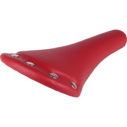 Σέλα M-Wave με πριτσίνια 278x153mm - Κόκκινο