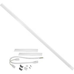 Adeleq LED SMD πλαστικό γραμμικό φωτιστικό τύπου T5 120cm 20W 4000K (3-920601)