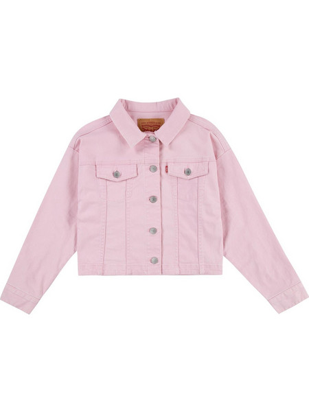 Levis Μπουφάν Color Baby Baggy Trucker 3EK106-AGX Ροζ Κορίτσι