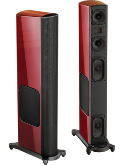 Goldenear T66 Ζεύγος Ηχείων Hi-Fi Δαπέδου 500W 3 Δρόμων Cherry