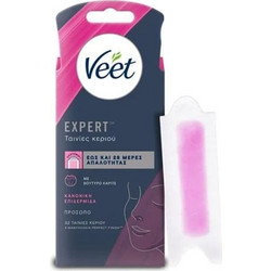 Veet Expert Ταινίες Αποτρίχωσης για Πρόσωπο για Ευαίσθητες Επιδερμίδες 32τμχ