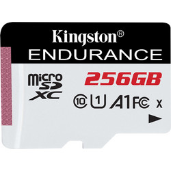 Kingston High Endurance microSDXC 256GB Class 10 U1 V10 UHS-I A1