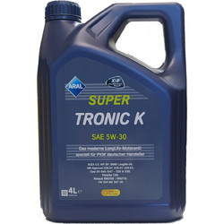 Aral Super Tronic K Συνθετικό Λάδι Αυτοκινήτου 5W-30 4lt