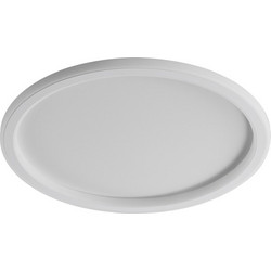 ArLight CCC 713-50 Πλαφονιέρα LED Λευκή Στρογγυλή με Φυσικό Λευκό Φώς Φ50x5cm 0064204