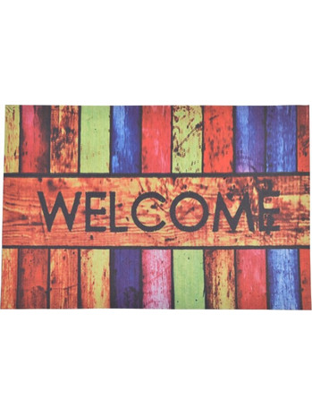 Click Πατάκι Εισόδου PVC 'Welcome' Πολύχρωμο 40X60 6-35-598-0014