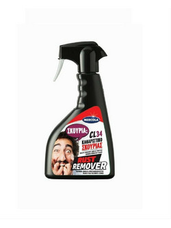 CL 34 Rust Remover Spray 500ml Καθαριστικό-Αφαιρετικό Κηλίδων-Λεκέδων Σκουριάς Και Οξείδωσης Mercola