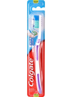 Colgate Extra Clean Medium Οδοντόβουρτσα Μωβ