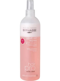 Byphasse 2 Phases Activ Color Leave In Conditioner Spray για Προστασία Χρώματος για Βαμμένα Μαλλιά 400ml