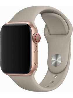 Devia Deluxe Sport Λουράκι Σιλικόνης Grey (Apple Watch 42 / 44 / 45mm)