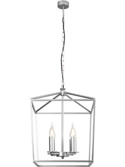 Luma Κρεμαστό Φωτιστικό Οροφής LED Ασημί 100-01367-20-silver