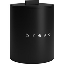 Ψωμιέρα 2225-403 Φ20x25cm Matte Black Pam&Co Ανοξείδωτο Ατσάλι