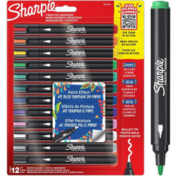 SHARPIE Creative Acrylic Markers - Ακρυλικοί Μαρκαδόροι Ζωγραφικής Σετ 12τμχ 2201070