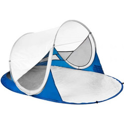 Spokey Stratus Τέντα Παραλίας Pop Up Λευκή 192x120x85cm
