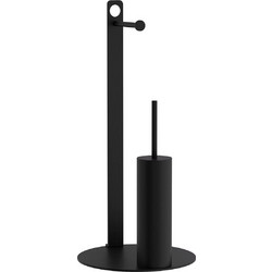 Σταντ Για Χαρτί Υγείας + Πιγκάλ (Φ28x60) Pam & Co 4-400-403 Matt Black