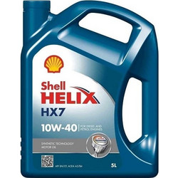 Shell Helix HX7 Συνθετικό Λάδι Αυτοκινήτου 10W-40 5lt