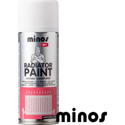 Minos Radiator Paint Σπρέι Καλοριφέρ Λευκό 400ml