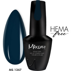Mixcoco MS-1247 Ημιμόνιμο Βερνίκι Νυχιών 15ml