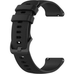 Techsuit Watchband W006 Λουράκι Σιλικόνης Black (Universal 20mm)
