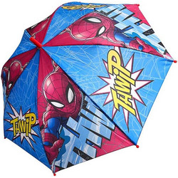 Παιδική Ομπρέλα Spider-Man Αυτόματη Πολύχρωμη 48εκ