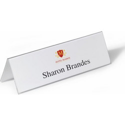 ΘΗΚΗ PVC Λ DURABLE NAME HOLDER 105mm/210Χ297mm 25τμχ