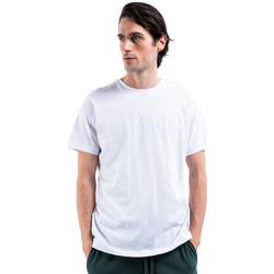 Target Single Jersey Ανδρικό Αθλητικό T-Shirt Λευκό S24-54000-01
