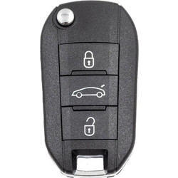 Κέλυφος Κλειδιού Citroen με 3 Κουμπιά Αναδιπλώμενο - Λάμα HU83