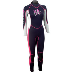 Aropec Dark Blue/Fuchsia Γυναικεία Ολόσωμη Στολή Κατάδυσης Neoprene για Θαλάσσια Σπορ 2.5mm