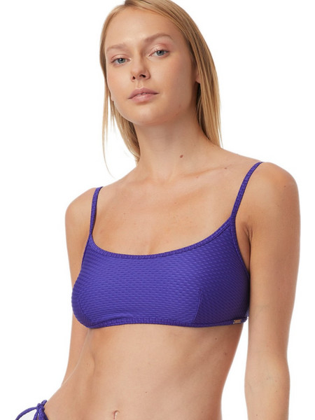Minerva Bikini Top Μπουστάκι με Ενίσχυση Μωβ 90-9223B-585