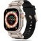 Tech-Protect Delta Pro Λουράκι Σιλικόνης Black / Titanium (Apple Watch 42 / 44 / 45 / 49mm) Tech-Protect Delta Pro Λουράκι Σιλικόνης Black / Titanium (Apple Watch 42 / 44 / 45 / 49mm)