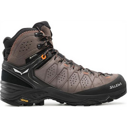 Salewa MS Alp Trainer 2 Mid Ανδρικά Ορειβατικά Μποτάκια Αδιάβροχα Gore-Tex Καφέ 61382-7512