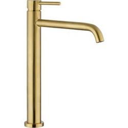 GME 3172OR Μπαταρία Νιπτήρα Υψηλή Brushed Gold