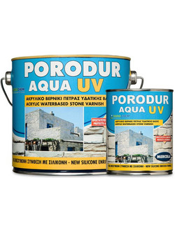 Mercola Porodur Aqua UVA Βερνίκι Gloss 2.5lt