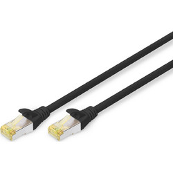 Digitus S/FTP Cat.6a Καλώδιο Δικτύου Ethernet 3m Black