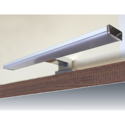 Geman Απλίκα LED Αλουμινίου για Καθρέφτη Μπάνιου 12W 4000Κ
