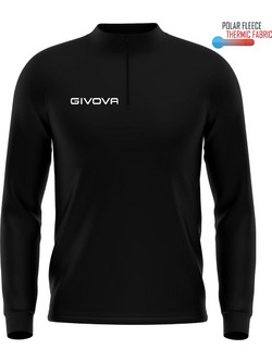 Givova Maglia Tecnica Sweatshirt Ανδρικό Αθλητικό Φούτερ Μαύρο MA023-0010